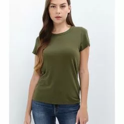 Banana Republic Ss Cotton Slub Crew