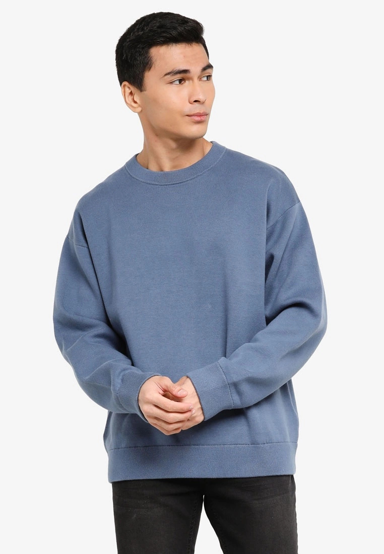 Banana Republic Organic Double Knit Crew Sweatshirt 3 Banana Republic Organic Double Knit Crew Sweatshirt