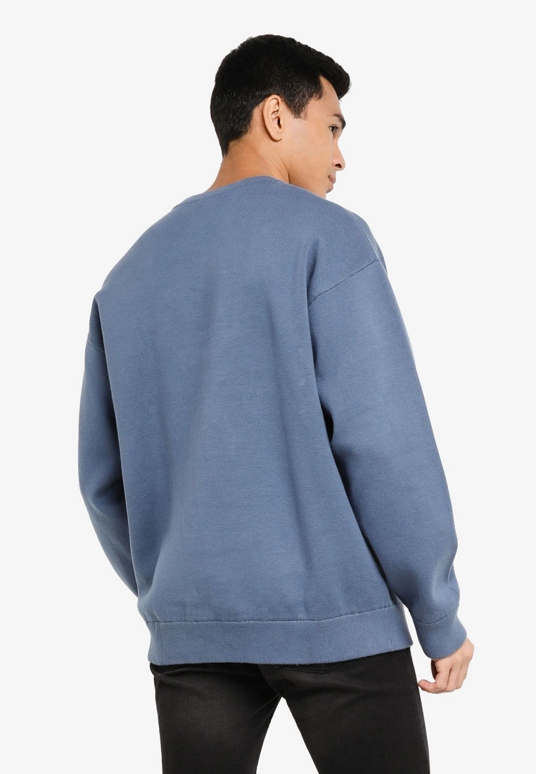 Banana Republic Organic Double Knit Crew Sweatshirt 4 Banana Republic Organic Double Knit Crew Sweatshirt - Image 2