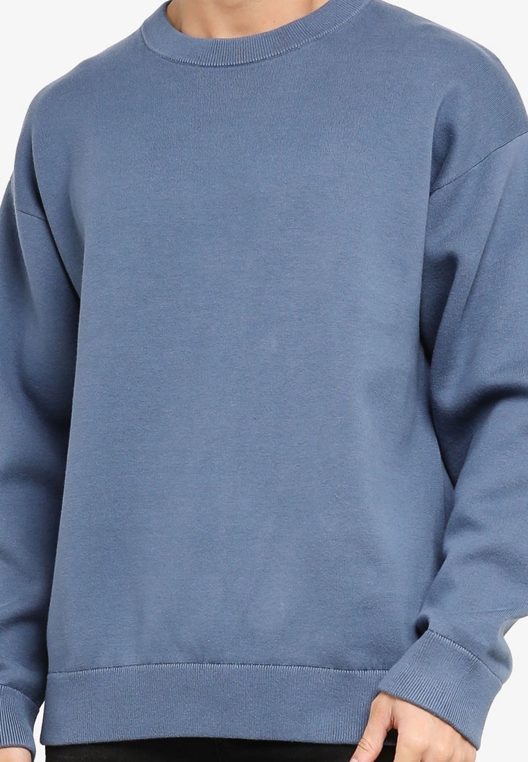 Banana Republic Organic Double Knit Crew Sweatshirt 5 Banana Republic Organic Double Knit Crew Sweatshirt - Image 3