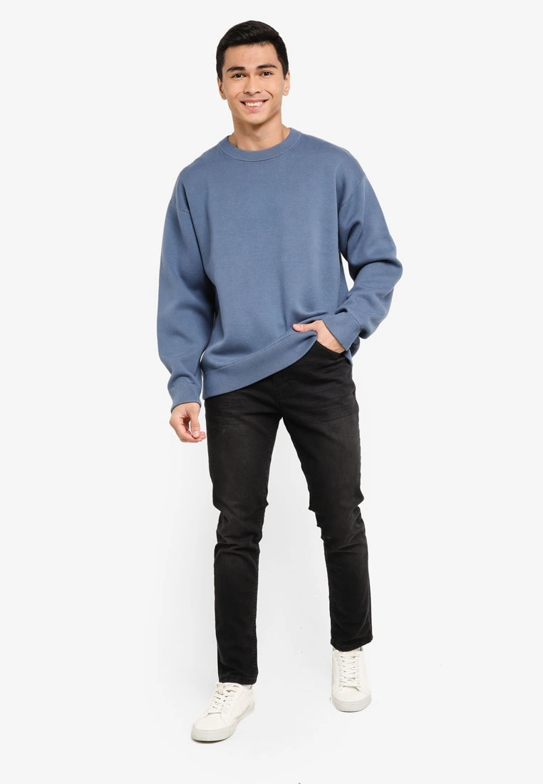 Banana Republic Organic Double Knit Crew Sweatshirt 6 Banana Republic Organic Double Knit Crew Sweatshirt - Image 4