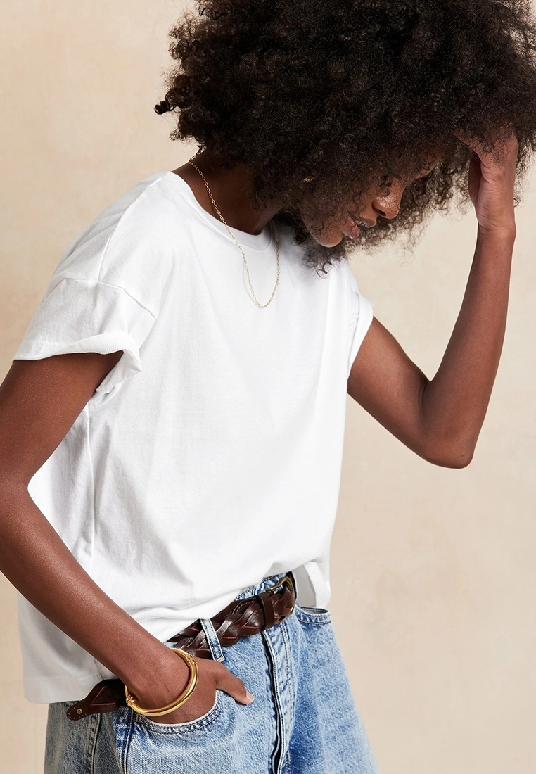 Banana Republic Ss Supima Boxy Tee 6 Banana Republic Ss Supima Boxy Tee - Image 4