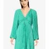 Banana Republic Long Sleeves Pleated Mini Dress -Outlet Banana Republic Store banana republic 0946 7267016 1