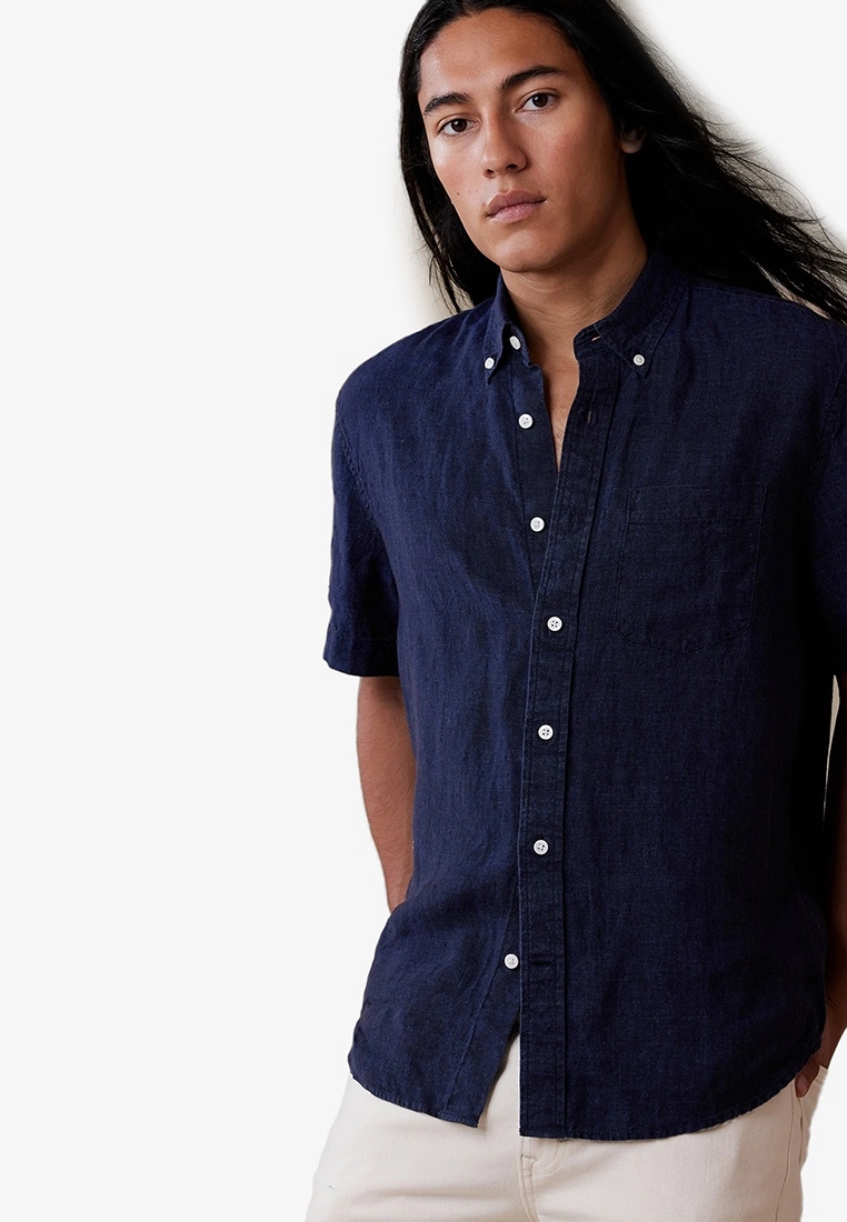 Banana Republic Castelletto Linen Shirt 3 Banana Republic Castelletto Linen Shirt