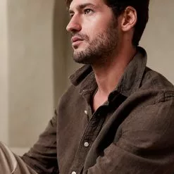 Banana Republic Castelletto Linen Shirt -Outlet Banana Republic Store banana republic 1160 6312936 3