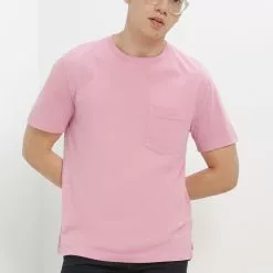 Banana Republic Authentic Garment Dye Pocket Crew T-Shirt