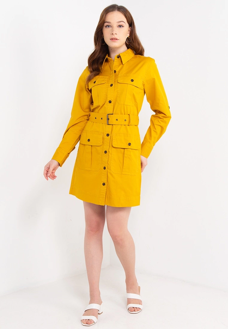 Banana Republic Utility Belted Dress 6 Banana Republic Utility Belted Dress - Image 4