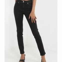Banana Republic New House Skinny Black Wash Jeans