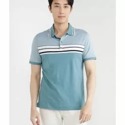 Banana Republic Stripe Lux Polo Shirt