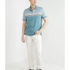 Banana Republic Stripe Lux Polo Shirt -Outlet Banana Republic Store banana republic 2720 7295626 4
