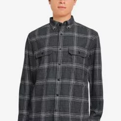 Banana Republic Untucked Standard-Fit Flannel Shirt