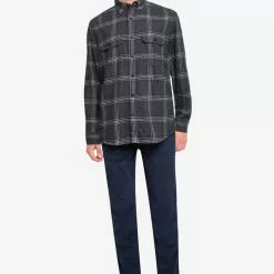 Banana Republic Untucked Standard-Fit Flannel Shirt -Outlet Banana Republic Store banana republic 2958 4887595 4