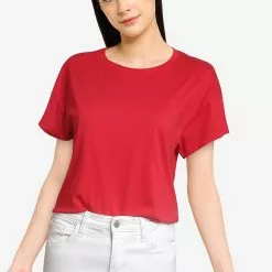Banana Republic Supima Boxy Cropped T-Shirt