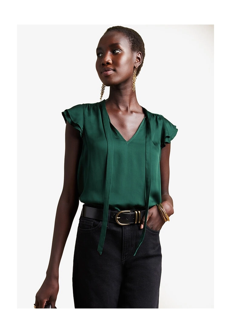 Banana Republic Flutter Sleeve Top 3 Banana Republic Flutter Sleeve Top