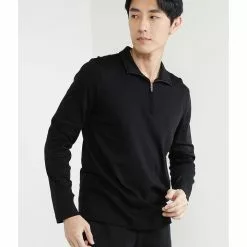 Banana Republic Luxe Touch Performance Half-Zip Sweatshirt