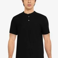 Banana Republic Organic Slub Henley Tee