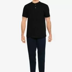 Banana Republic Organic Slub Henley Tee -Outlet Banana Republic Store banana republic 3849 3135195 4