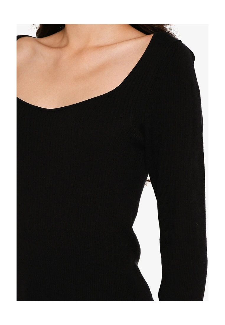 Banana Republic Ribbed Portrait Neck-Eco Serene 5 Banana Republic Ribbed Portrait Neck-Eco Serene - Image 3