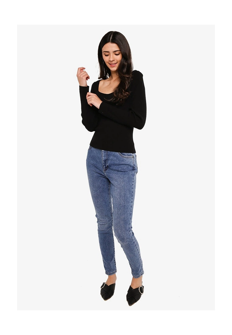 Banana Republic Ribbed Portrait Neck-Eco Serene 6 Banana Republic Ribbed Portrait Neck-Eco Serene - Image 4