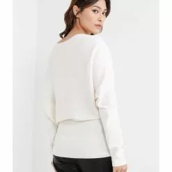 Banana Republic Rib Boat Neck Top -Outlet Banana Republic Store banana republic 4475 4358426 2