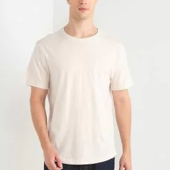 Banana Republic Logo Organic Soft Wash Curved Hem T-Shirt