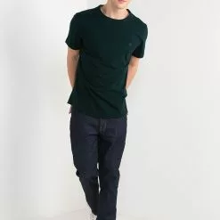 Banana Republic Logo Organic Soft Wash Curved Hem T-Shirt -Outlet Banana Republic Store banana republic 4624 7160236 4