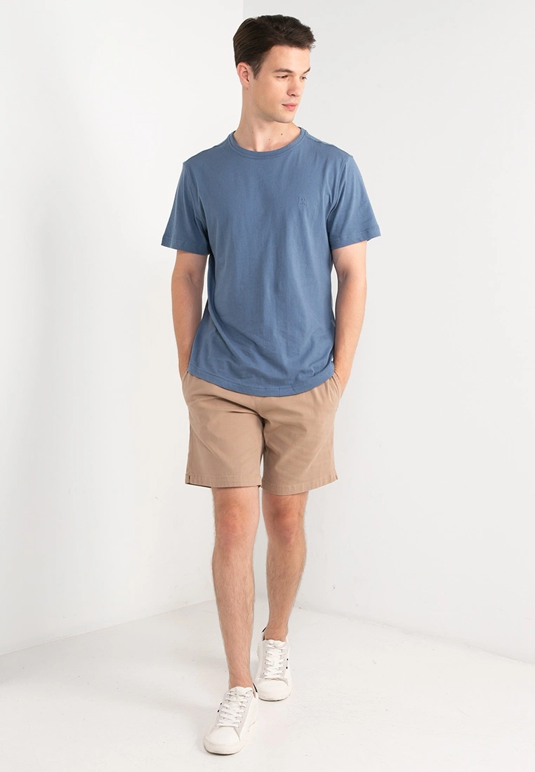 Banana Republic Logo Organic Soft Wash Curved Hem T-Shirt 6 Banana Republic Logo Organic Soft Wash Curved Hem T-Shirt - Image 4