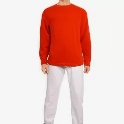 Banana Republic Slub Dbl Knit Ls Crew -Outlet Banana Republic Store banana republic 4649 2988395 4