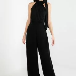 Banana Republic Tie Neck Occasion Jumpsuit