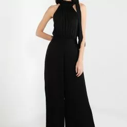 Banana Republic Tie Neck Occasion Jumpsuit -Outlet Banana Republic Store banana republic 4944 5534826 4