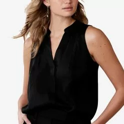 Banana Republic Sleeveless Satin Top