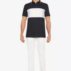 Banana Republic Lux Jacquard Chest Stripe Polo Shirt -Outlet Banana Republic Store banana republic 5104 4855795 4
