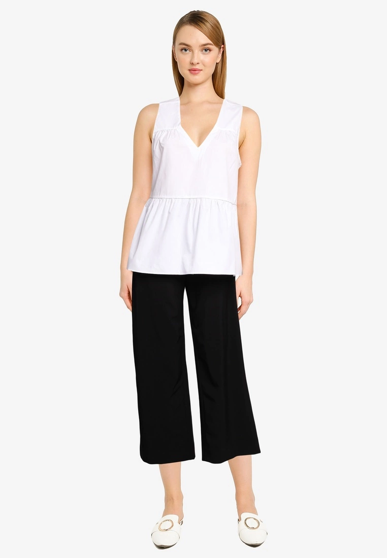 Banana Republic Tiered Poplin Top 6 Banana Republic Tiered Poplin Top - Image 4