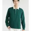Banana Republic Heavy Jersey Long Sleeves Rugby Polo Shirt 1 Banana Republic Heavy Jersey Long Sleeves Rugby Polo Shirt -Outlet Banana Republic Store banana republic 5353 2006626 1