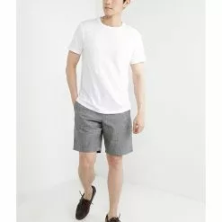 Banana Republic 9" Chambray Shorts -Outlet Banana Republic Store banana republic 5363 0306626 4