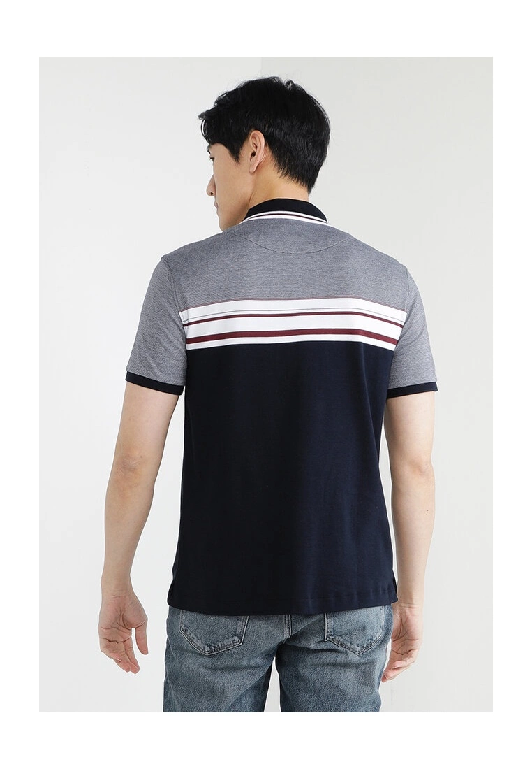 Banana Republic Stripe Lux Polo Shirt 4 Banana Republic Stripe Lux Polo Shirt - Image 2