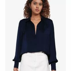 Banana Republic Collar Neck Top
