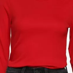 Banana Republic Ls Cotton Rib Crew -Outlet Banana Republic Store banana republic 5388 0268895 3