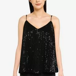 Banana Republic Sl Pleated Cami - Sequins