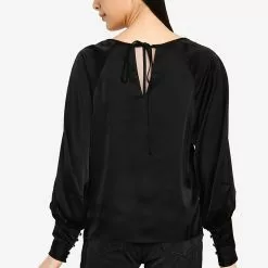 Banana Republic V Ls S Tie Back Blousant Sleeve Top -Outlet Banana Republic Store banana republic 5425 5158895 2