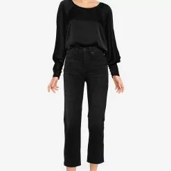 Banana Republic V Ls S Tie Back Blousant Sleeve Top -Outlet Banana Republic Store banana republic 5425 5158895 4