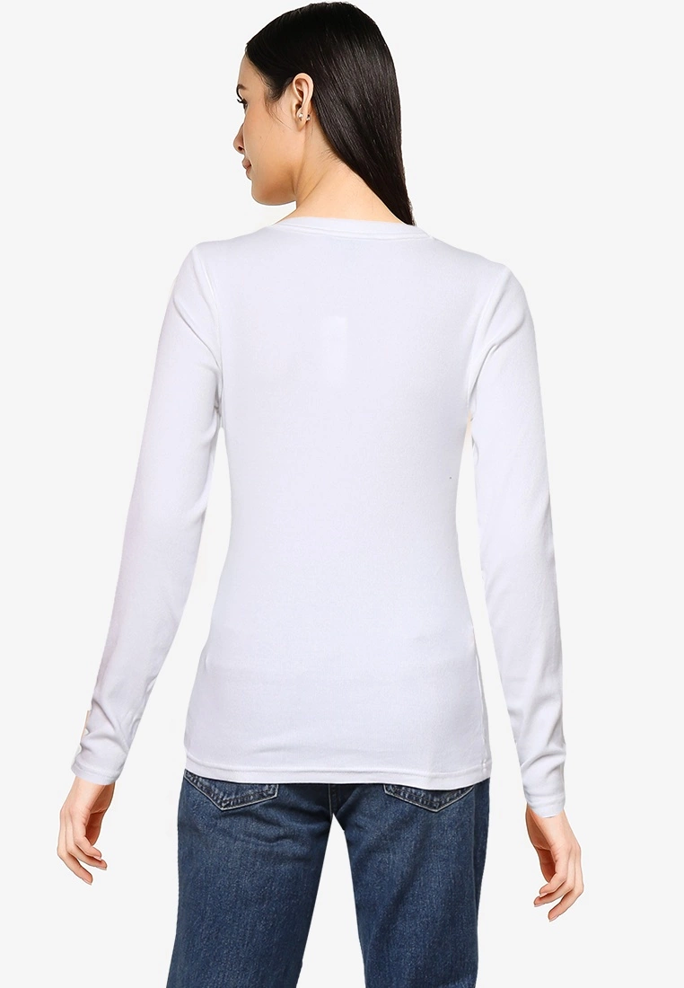 Banana Republic Ls Cotton Rib Crew 4 Banana Republic Ls Cotton Rib Crew - Image 2