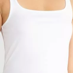 Banana Republic Ribbed Square Neck Tank Top -Outlet Banana Republic Store banana republic 5497 8980236 3