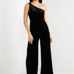 Banana Republic Velvet Maxi Jumpsuit