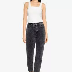 Banana Republic Rib Square Neck Cross Back Tank Top -Outlet Banana Republic Store banana republic 5565 7971116 4