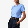 Banana Republic Supima Boxy Crop T-Shirt -Outlet Banana Republic Store banana republic 5642 7289326 1