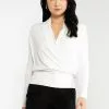 Banana Republic Threadsoft Cocoon Wrap Top -Outlet Banana Republic Store banana republic 5666 8780236 1