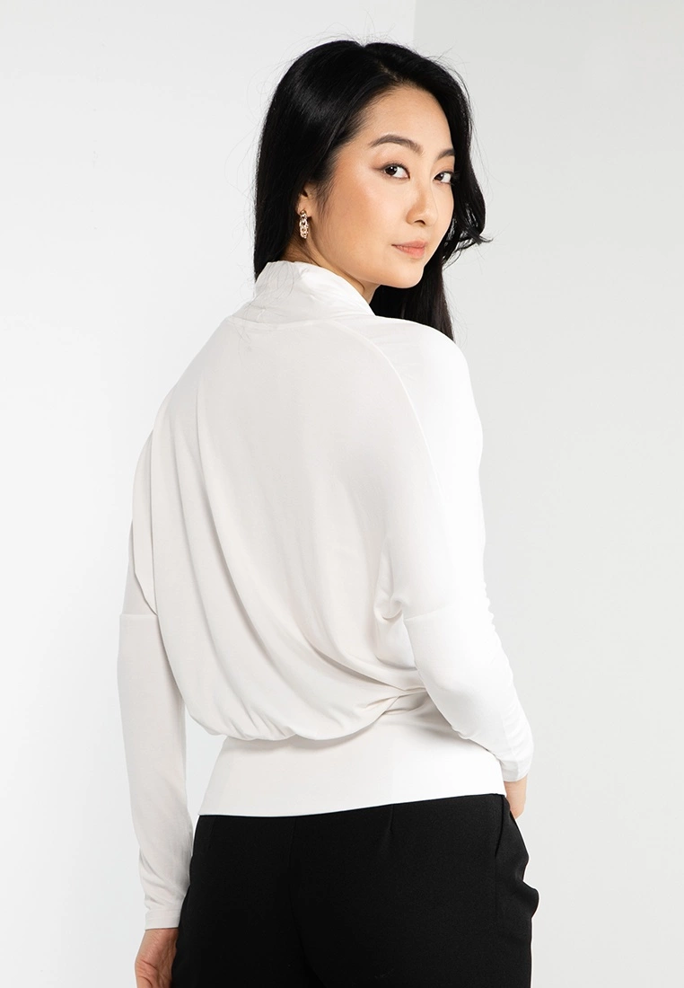 Banana Republic Threadsoft Cocoon Wrap Top 4 Banana Republic Threadsoft Cocoon Wrap Top - Image 2