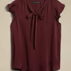 Banana Republic Tie Neck Top 8 Banana Republic Tie Neck Top -Outlet Banana Republic Store banana republic 5829 3539736 4