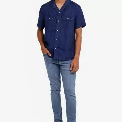 Banana Republic Linen-Cotton Resort Shirt -Outlet Banana Republic Store banana republic 6158 4727995 4